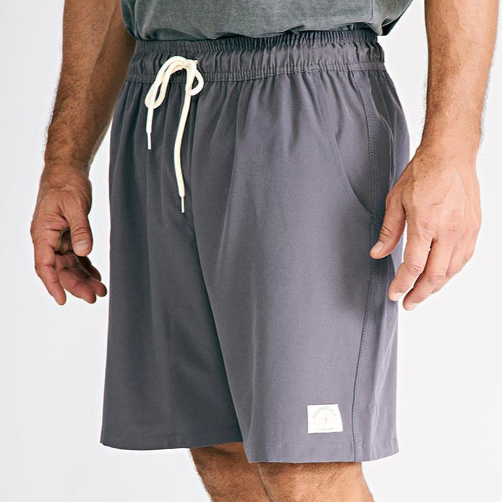 Bermuda Retrô com elástico North Shore Plus Size 17" - Cinza