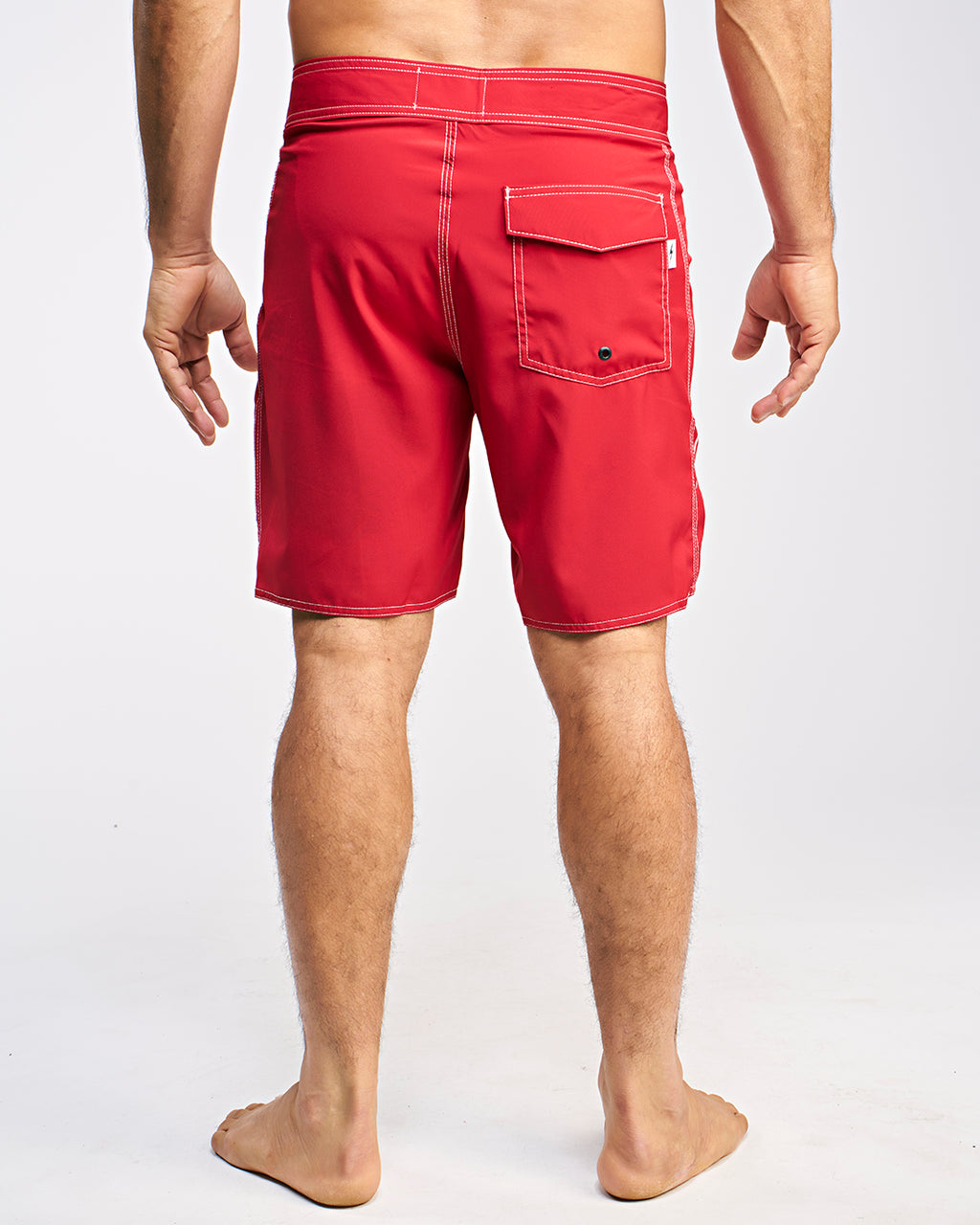 Bermuda de Surf 17" Citron - Vermelho