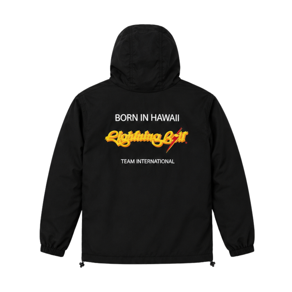 Corta vento Team Hawaii - Preto