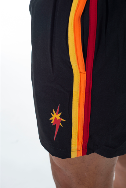 Shorts Retrô 16" Star Bolt - Preto