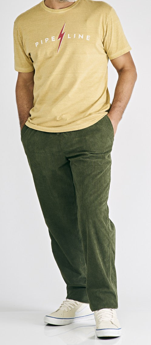 Calça Cotelê Backdoor - Verde