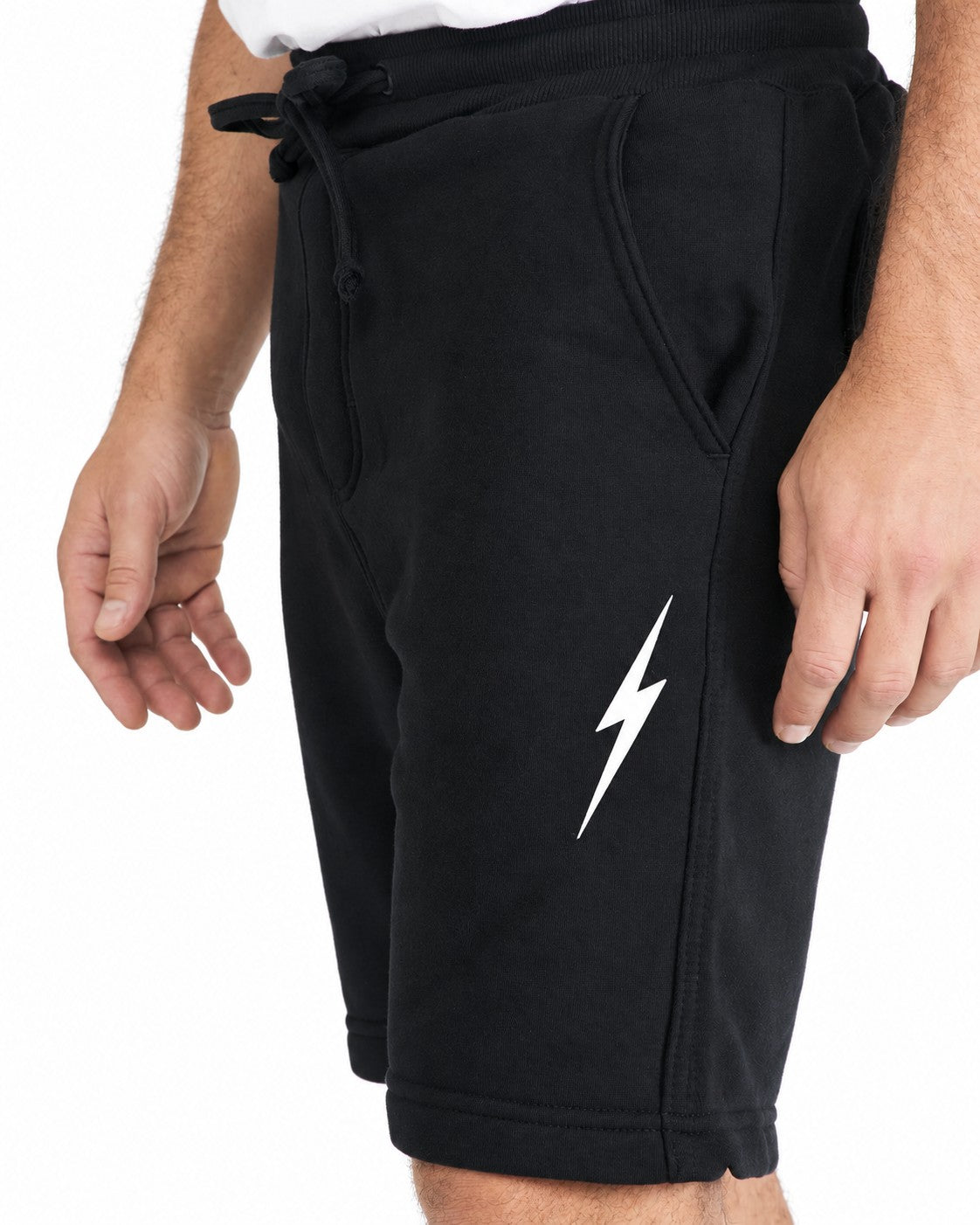 Bermuda de Passeio Moletom The Bolt - Preto