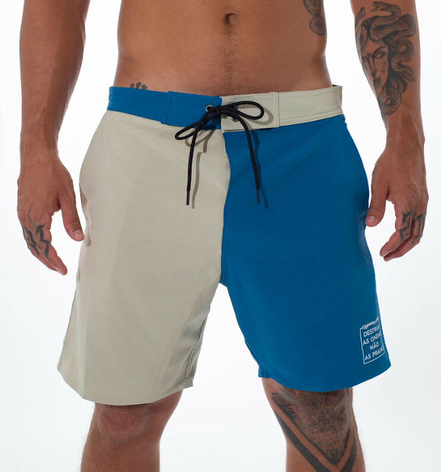 BERMUDA SURF HÍBRIDA 18" DUAL DESTRUA AS ONDAS