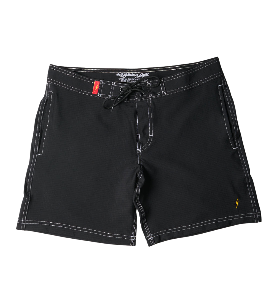 Bermuda de surf híbrida 17" Mr. Zen - Preto