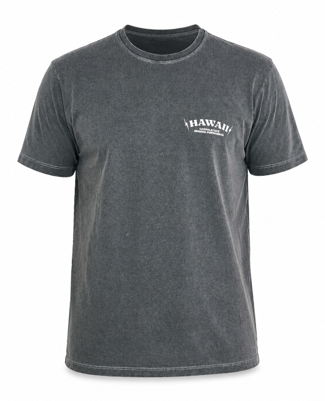 Camiseta Hawaii Lightning Bolt - Cinza