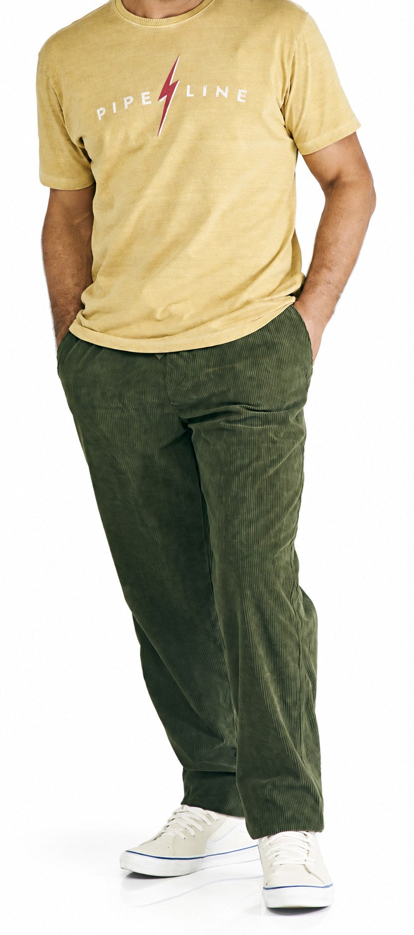 Calça Cotelê Backdoor - Verde