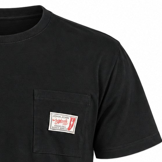 Camiseta Algodão Pima Peru - Preto