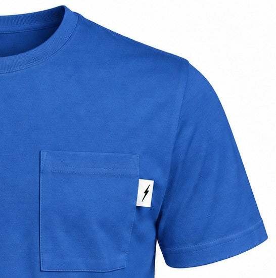 Camiseta Algodão Pima Pure Lightning Bolt - Royal