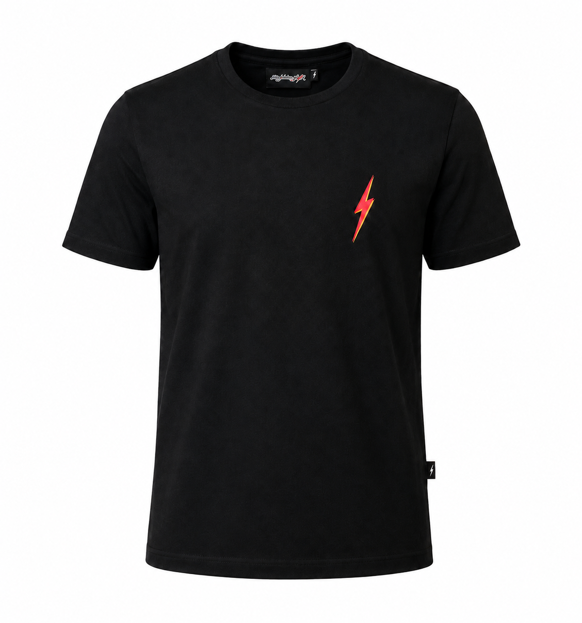 Camiseta Heritage Lightning Bolt - Preta
