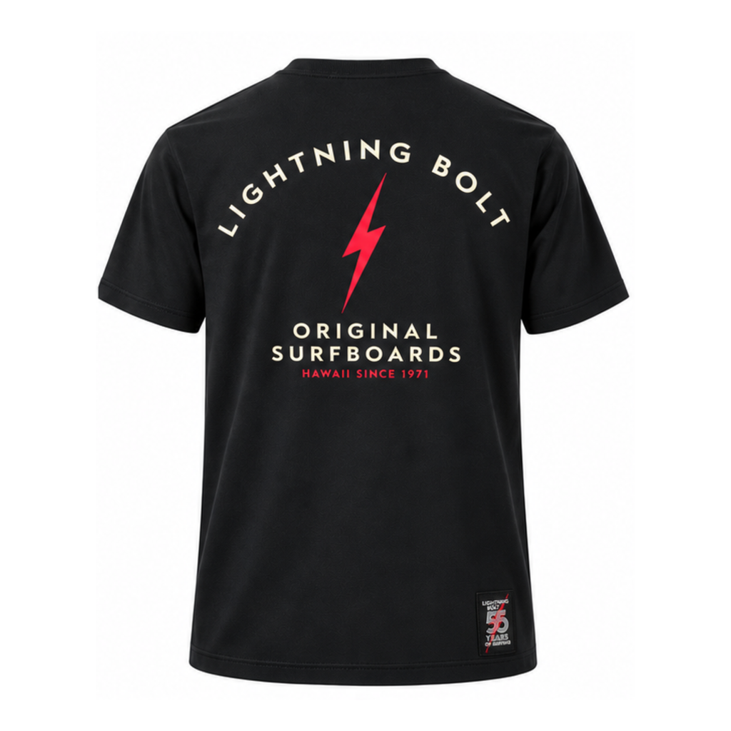 Camiseta Original Surfboards 55 Anos - Preto