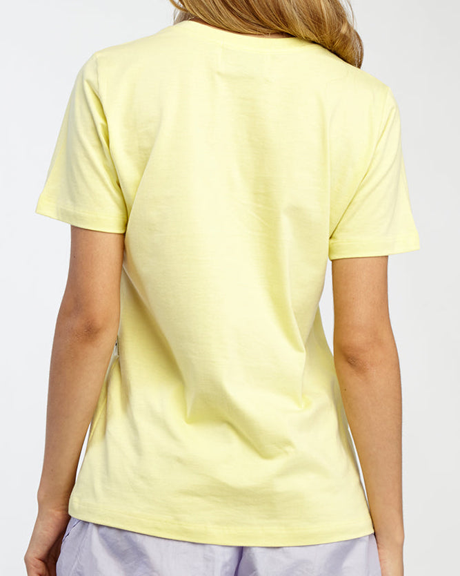 Camiseta Flower Bolt - Amarela
