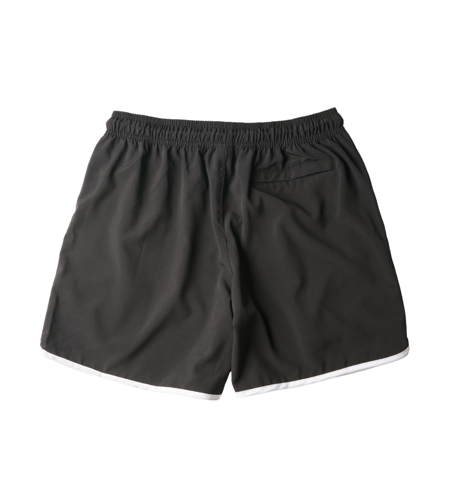 Short Retro 17" Destrua As Ondas Vies - Preto