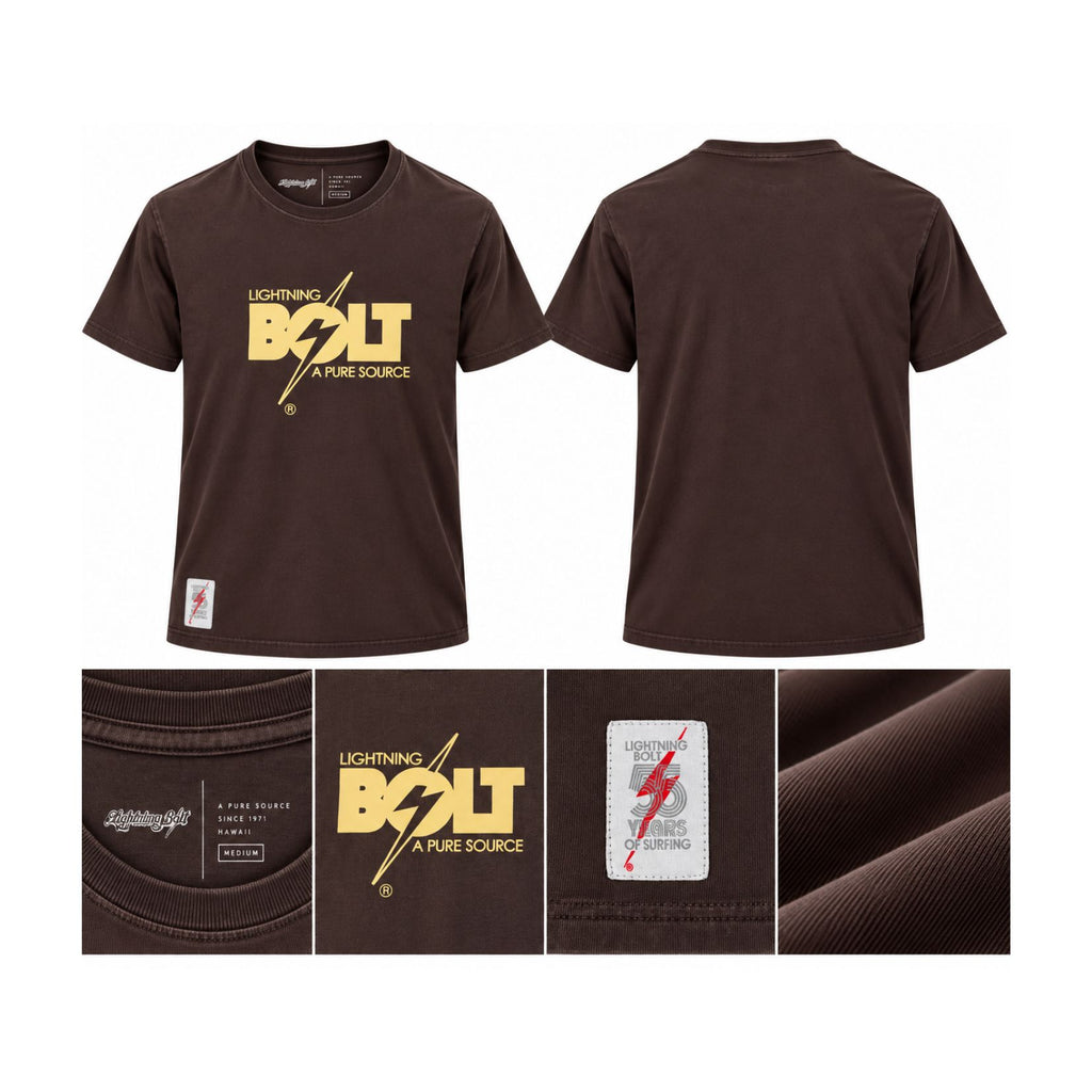 Camiseta Bolt 55 Anos - Marrom