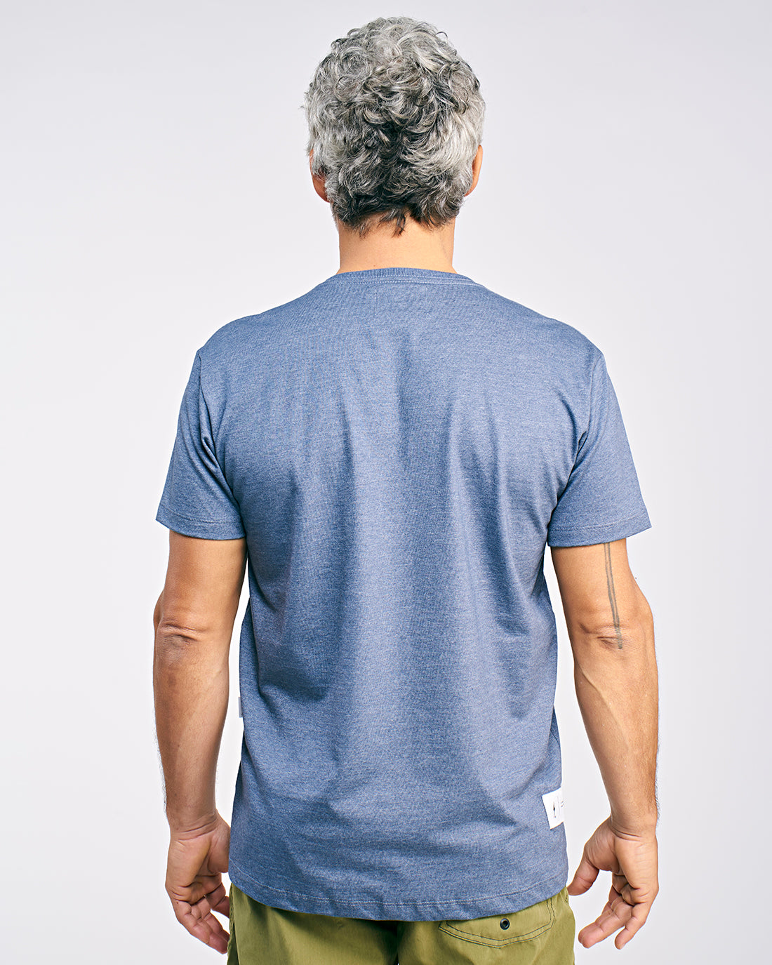 Camiseta Single Fin - Azul