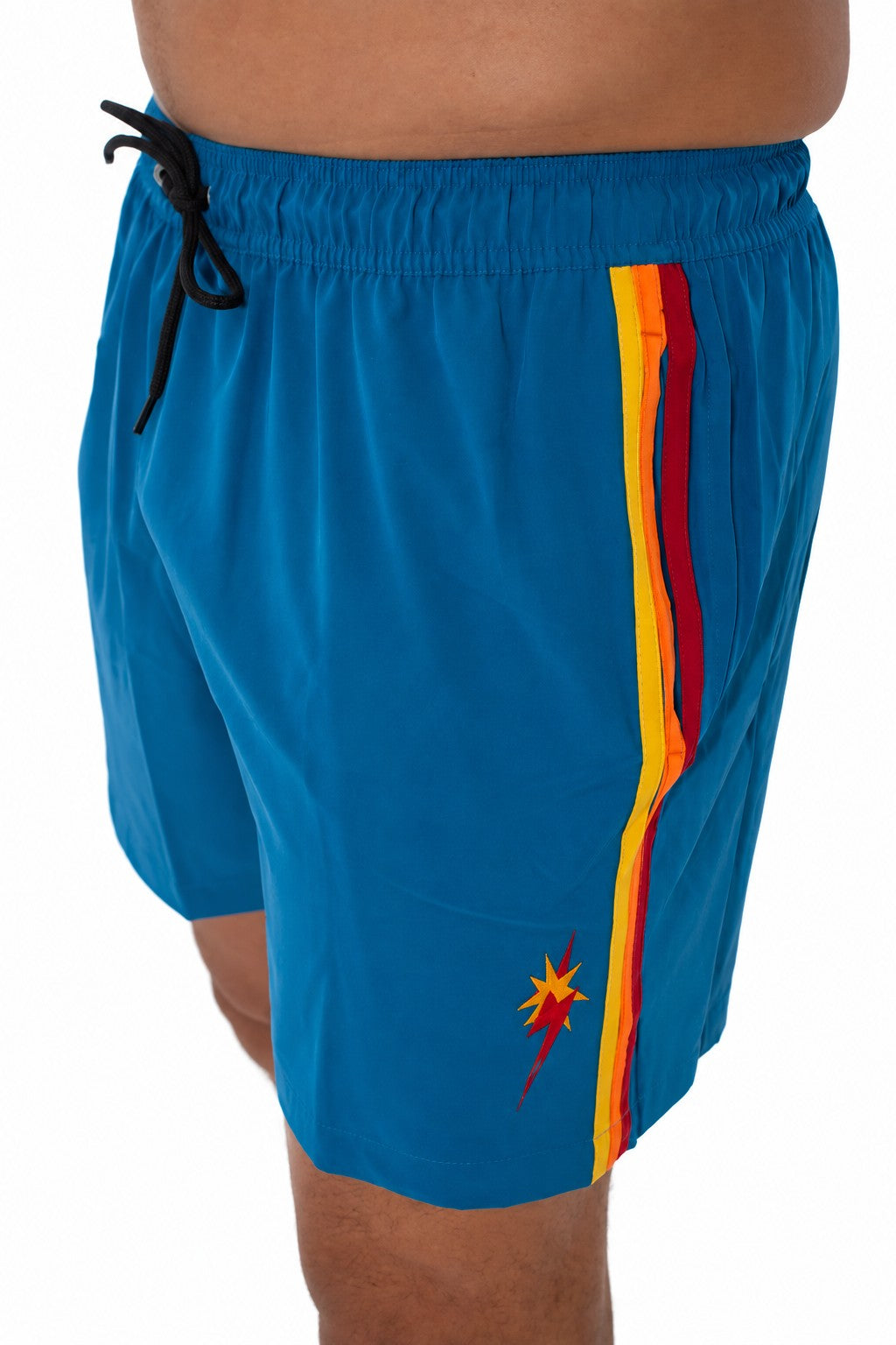 Shorts Retrô 16" Star Bolt - Azul