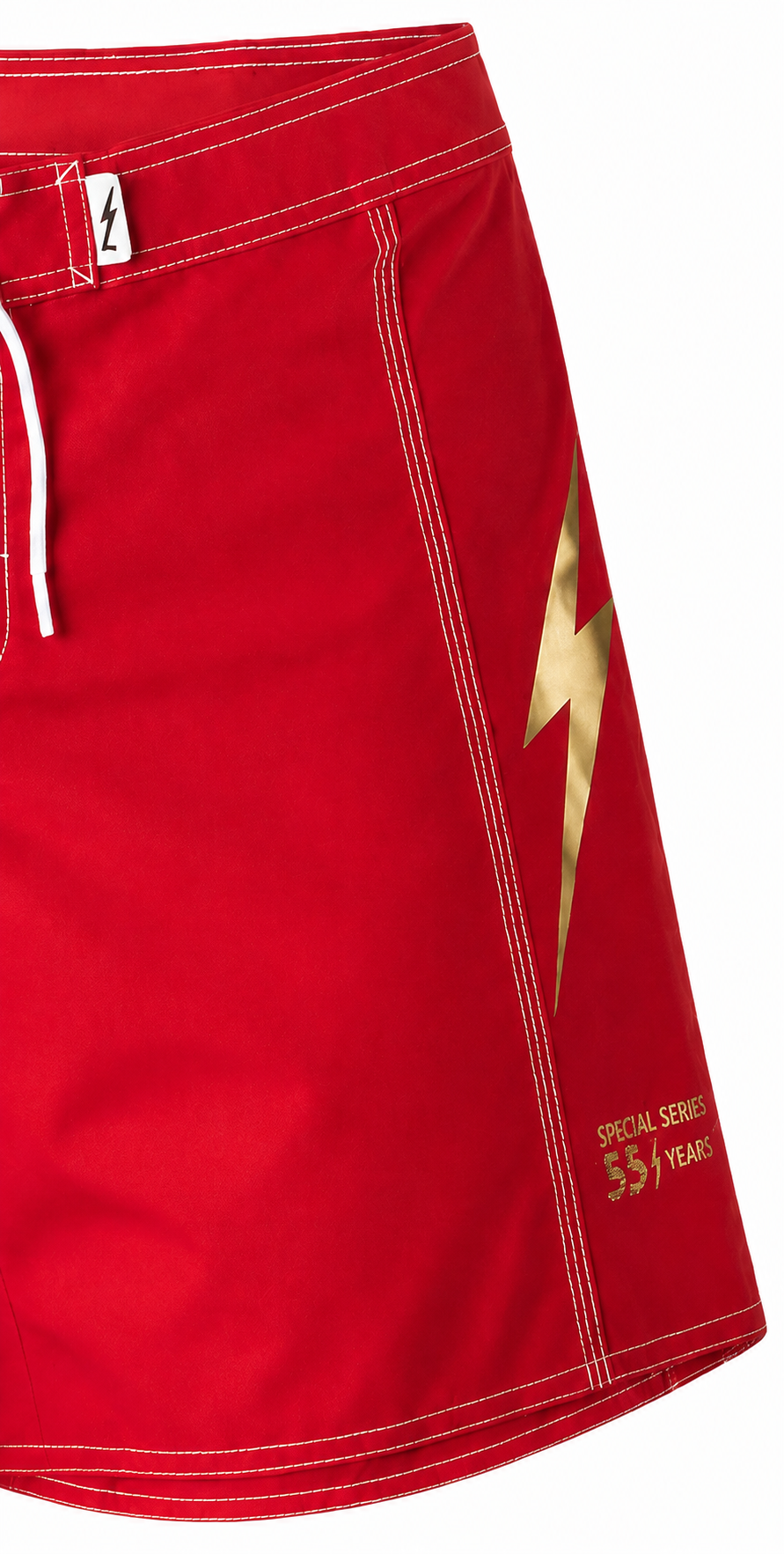 Bermuda de surf 17" Citron 55 anos - Vermelho
