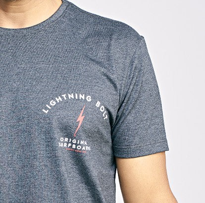 Camiseta Original Surfboards - Chumbo
