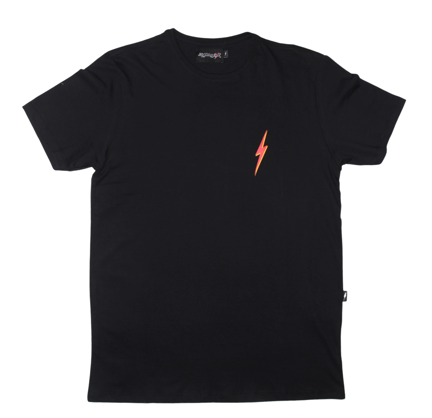 Camiseta Heritage Lightning Bolt - Preta