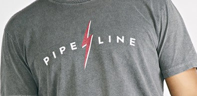 Camiseta Pipeline - Cinza