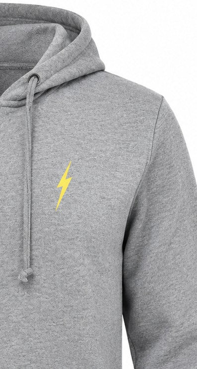 Moletom Aberto com Zíper Rainbolt - Cinza