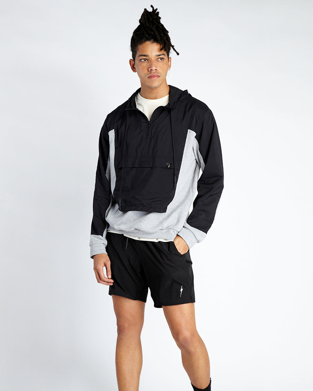 Moletom Anorak Haleiwa - Mescla