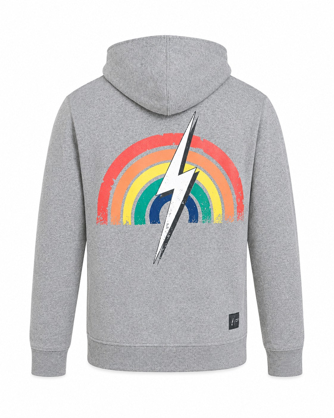 Moletom Aberto com Zíper Rainbolt - Cinza