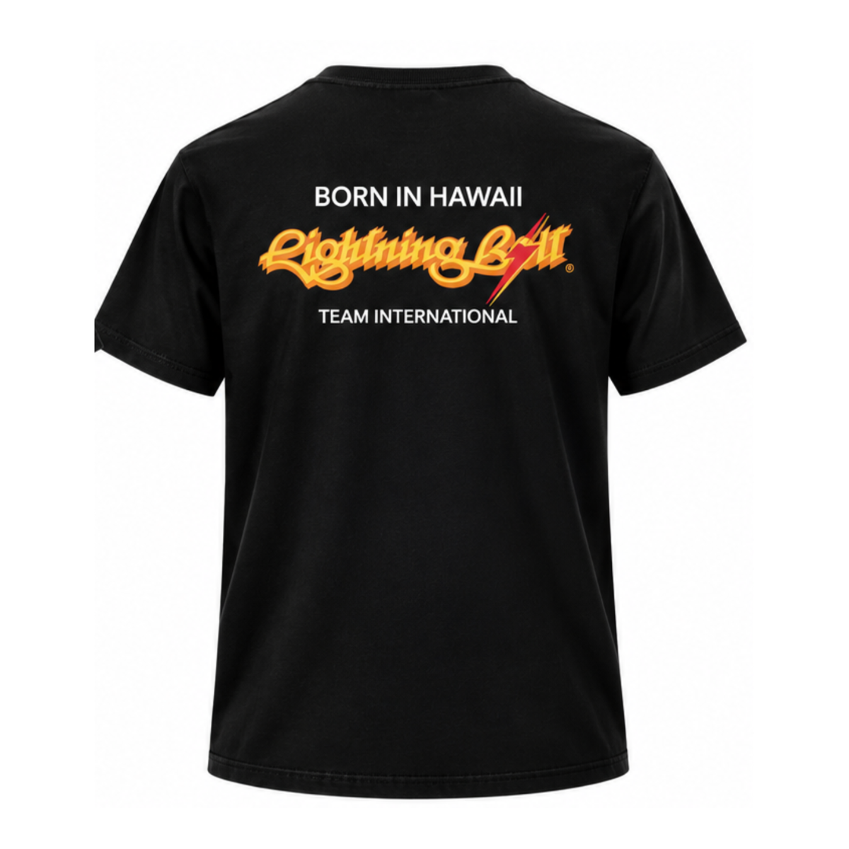 Camiseta Born in Hawaii 55 Anos - Preto
