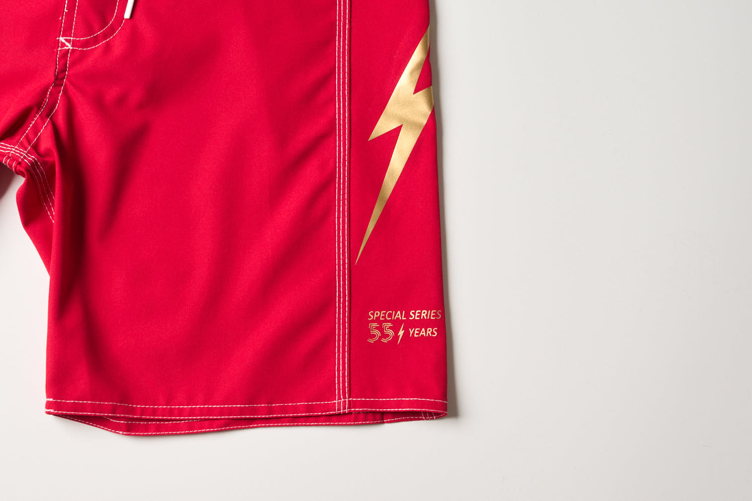 Bermuda de surf 17" Citron 55 anos - Vermelho