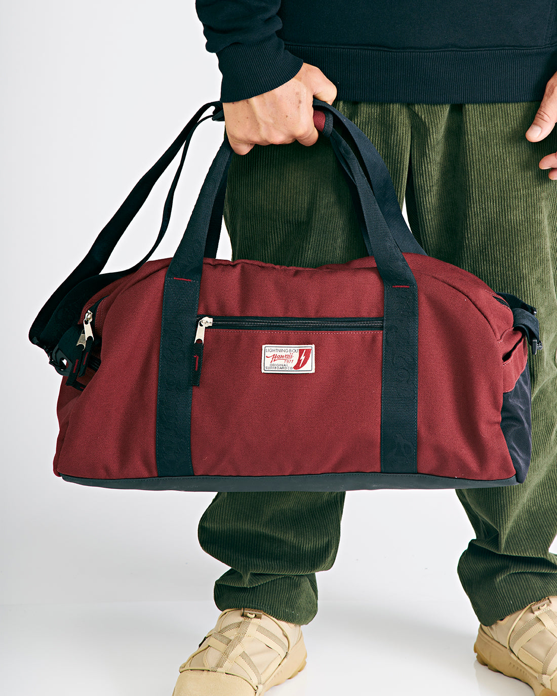 BOLSA TRAVEL LIGHTNING BOLT VINHO