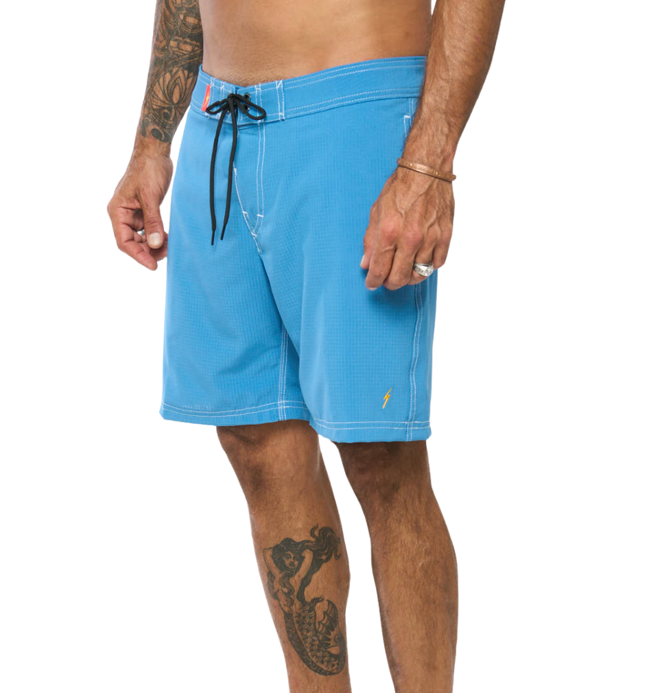 Bermuda de surf híbrida 17" Mr. Zen - Azul