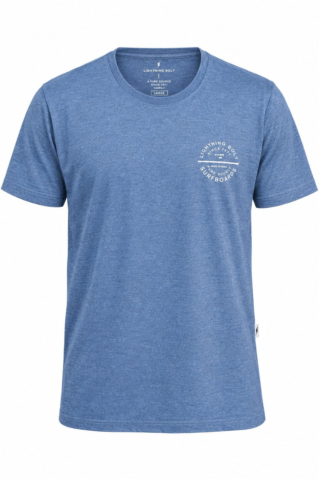 Camiseta Single Fin - Azul