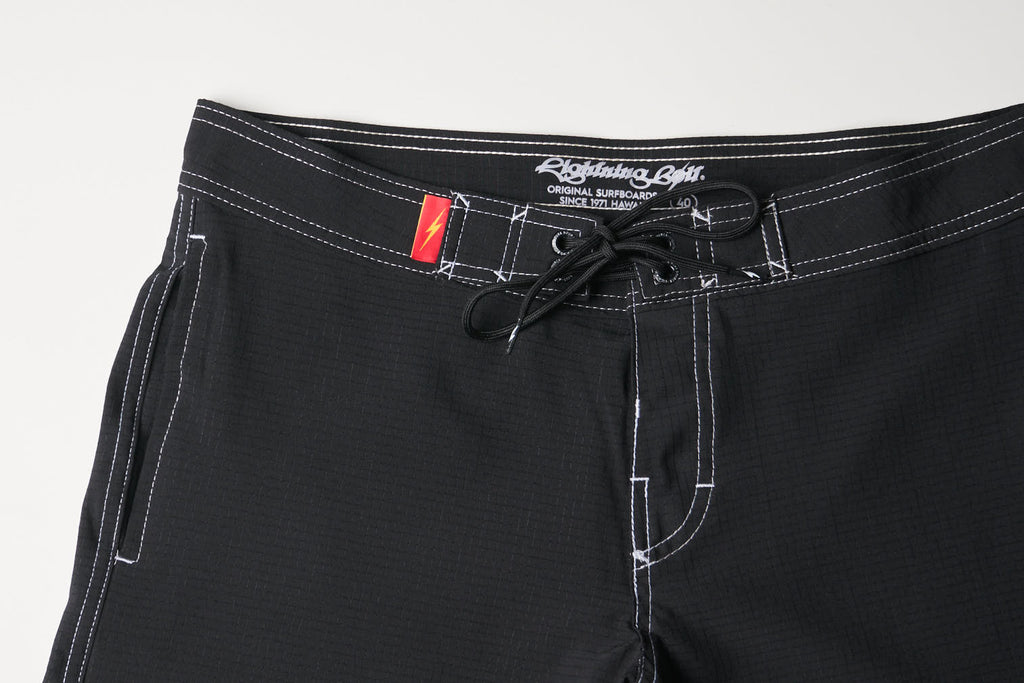 Bermuda de surf híbrida 17" Mr. Zen - Preto