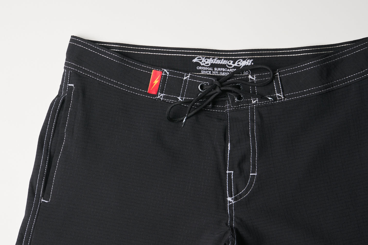 Bermuda de surf híbrida 17" Mr. Zen - Preto