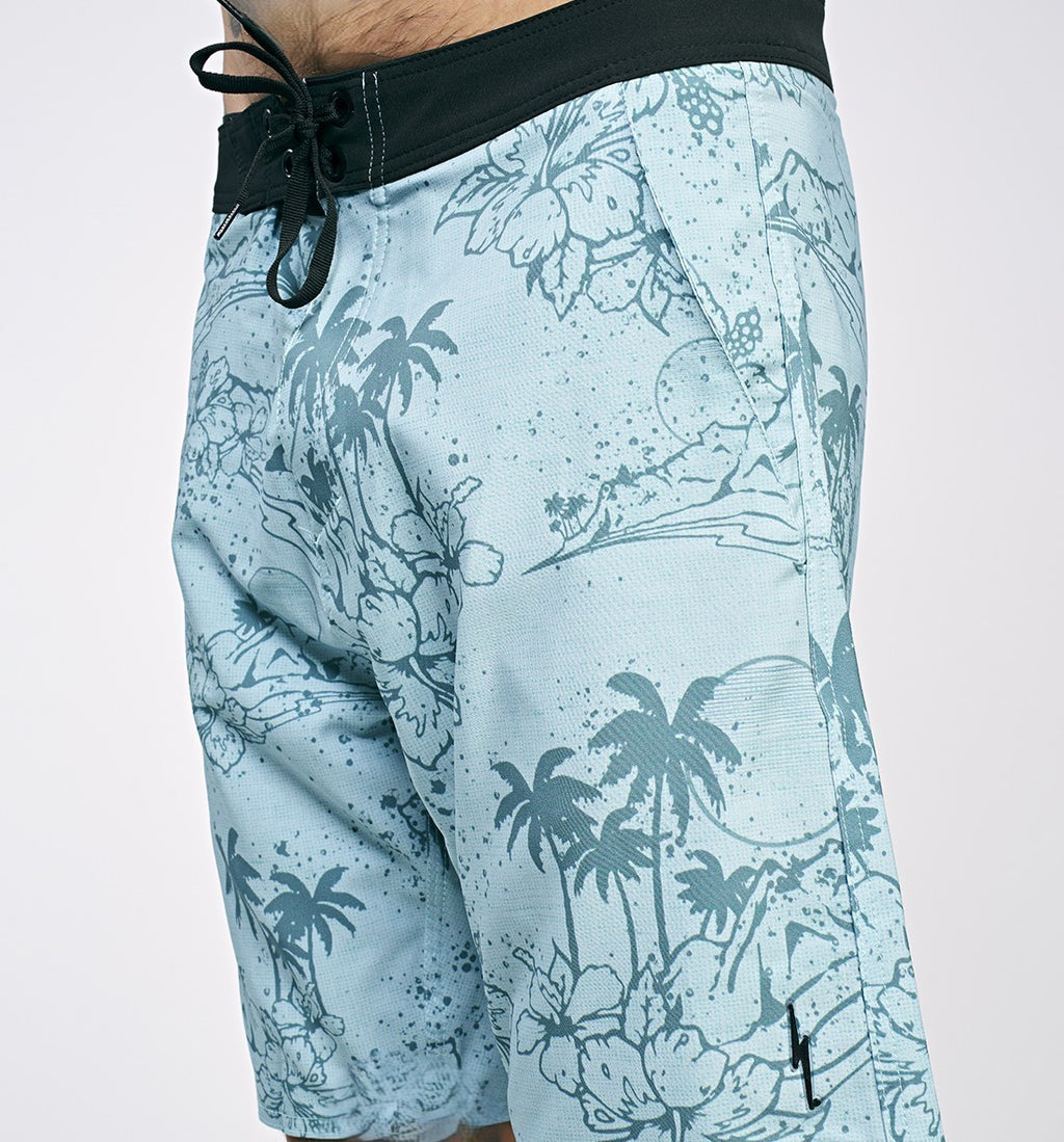 Boardshort Híbrido Paradise - Azul