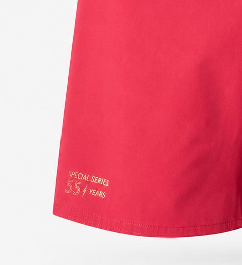 Bermuda de surf 17" Heritage 55 anos - Vermelho