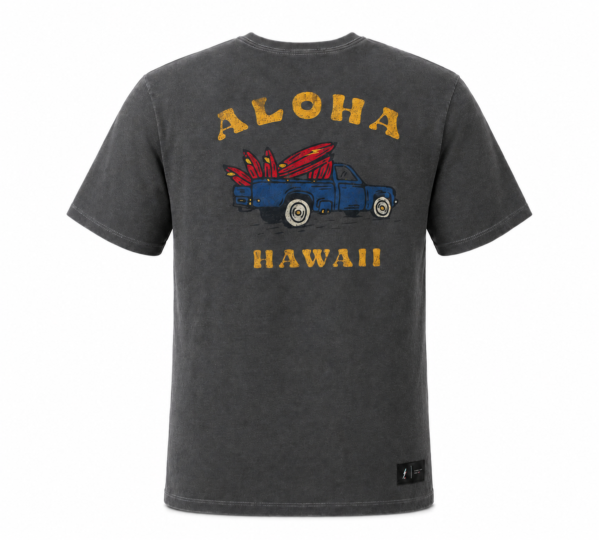 Camiseta Trucker - Cinza