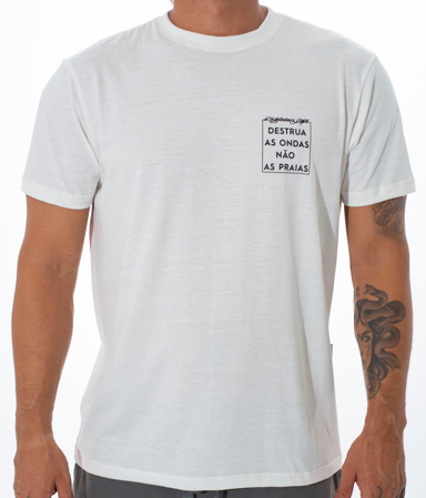 CAMISETA DESTRUA AS ONDAS