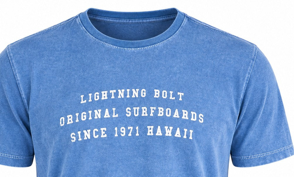 Camiseta Original Lightning Bolt - Azul