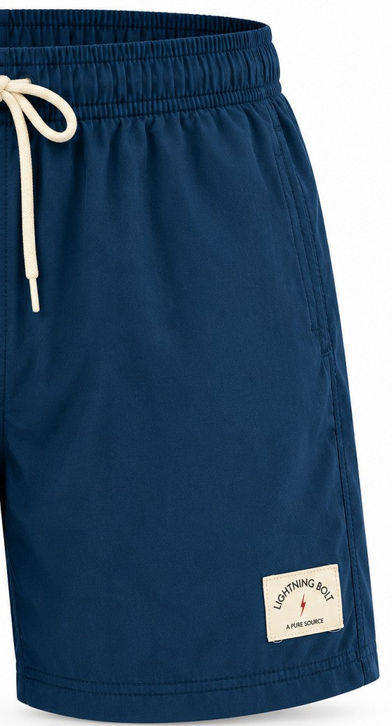 Shorts Santiago Plus Size Retrô 16" - Azul