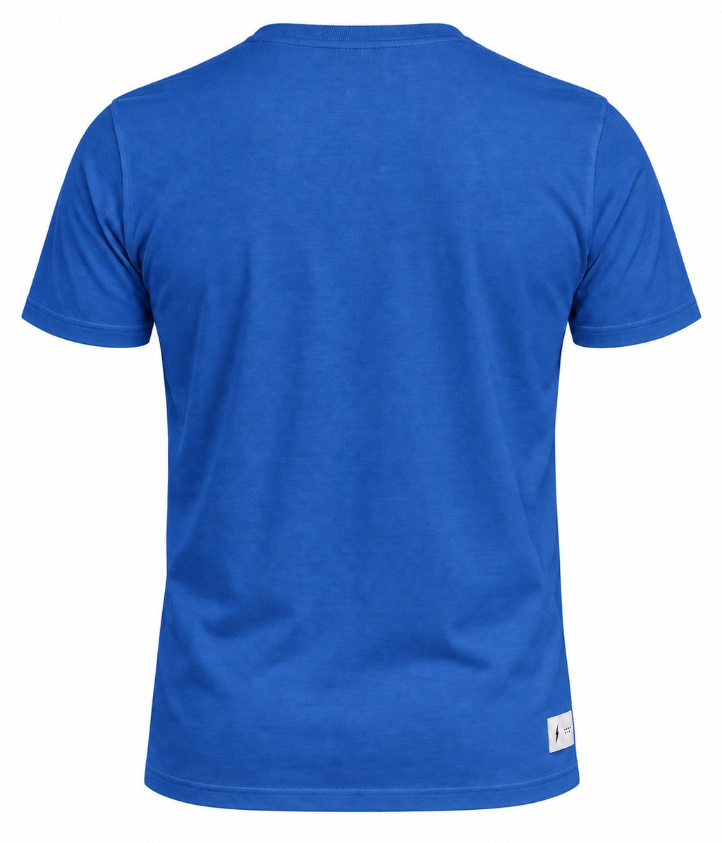 Camiseta Algodão Pima Pure Lightning Bolt - Royal