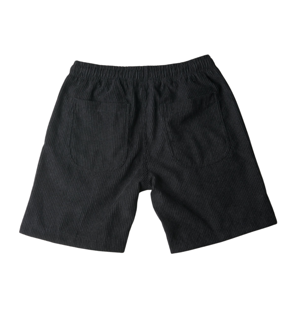 Bermuda Lightning Bolt Veludo Rocky Point - Preto