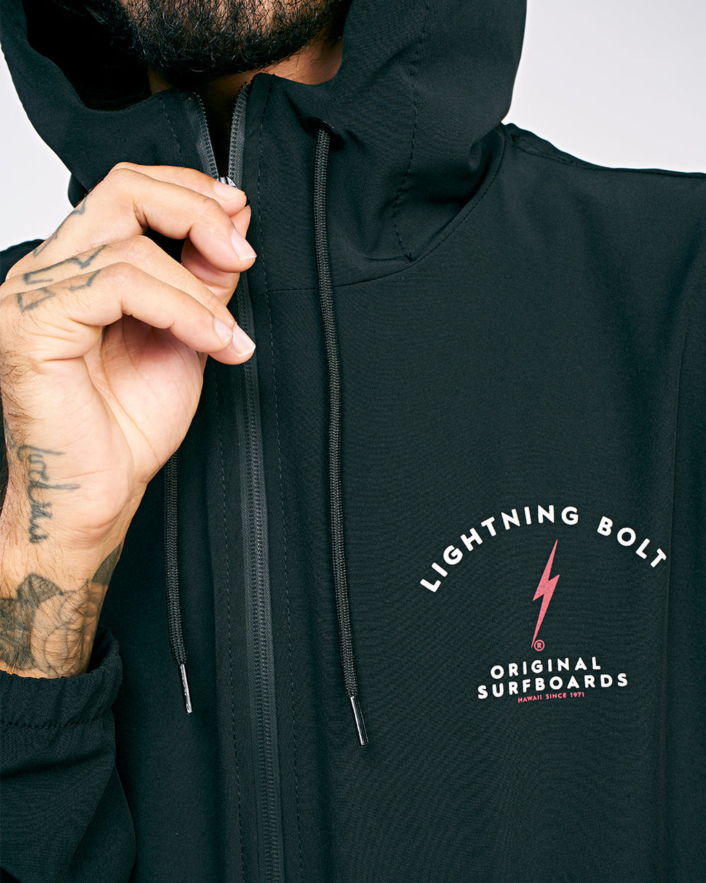 Jaqueta Corta Vento Kooks - Preto