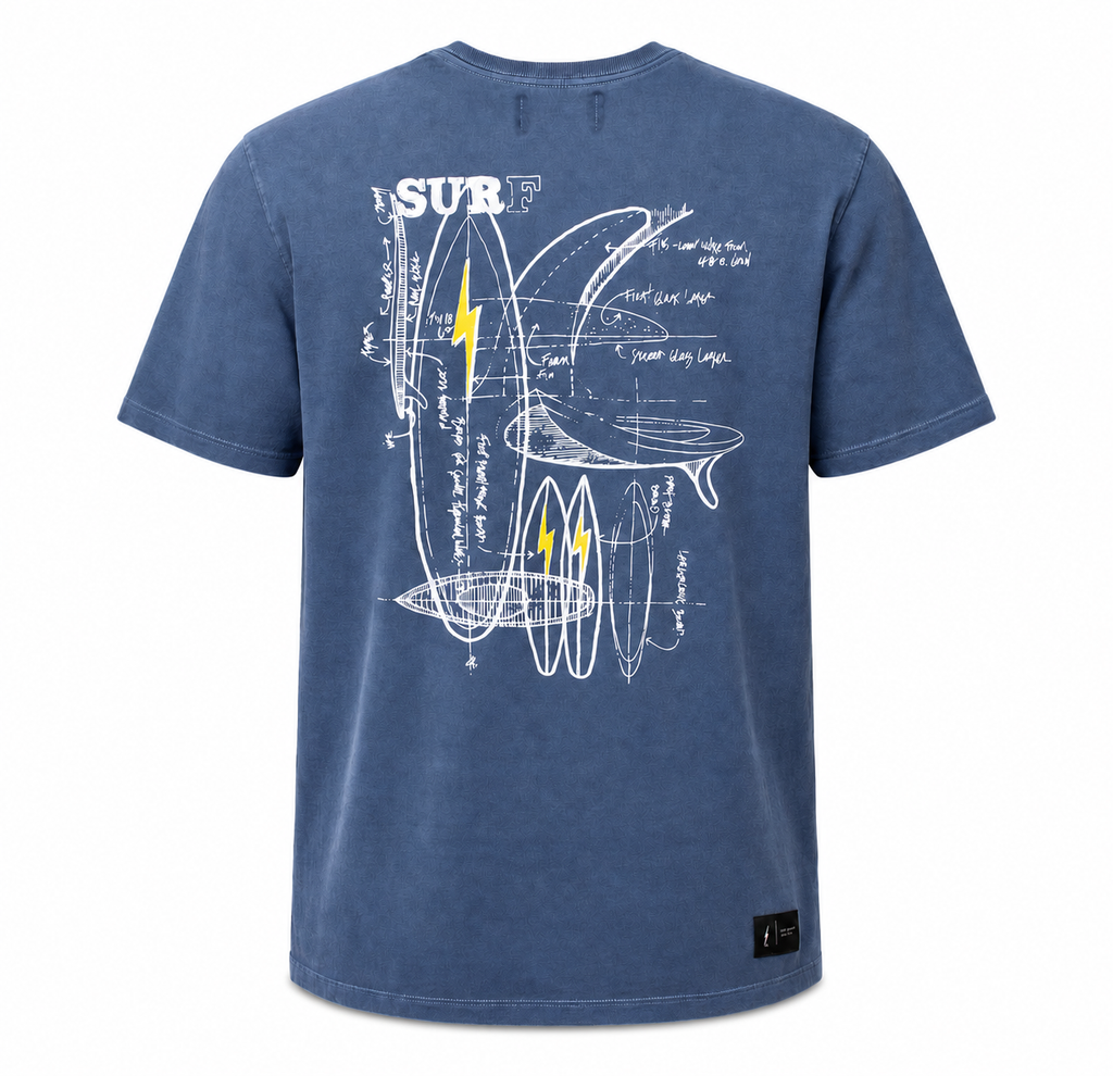 Camiseta Hanalei - Azul