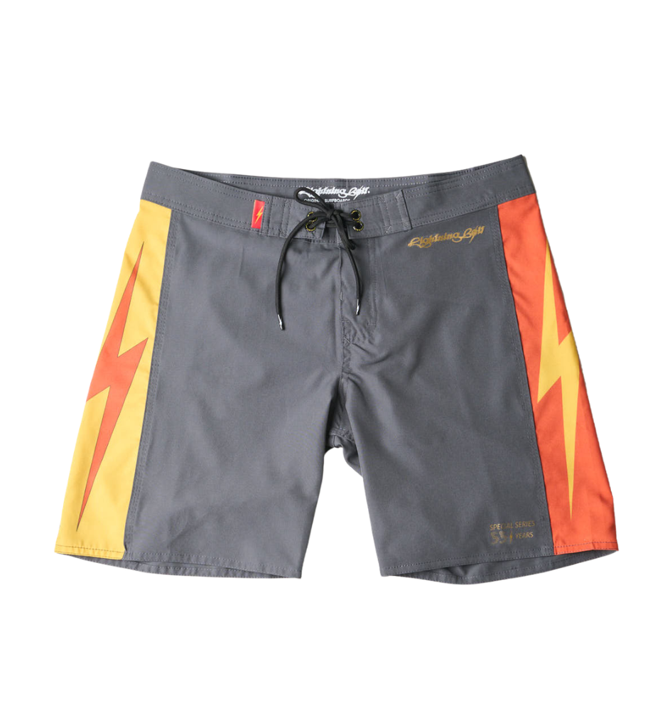 Bermuda de surf 17" Old Days 55 anos - Chumbo