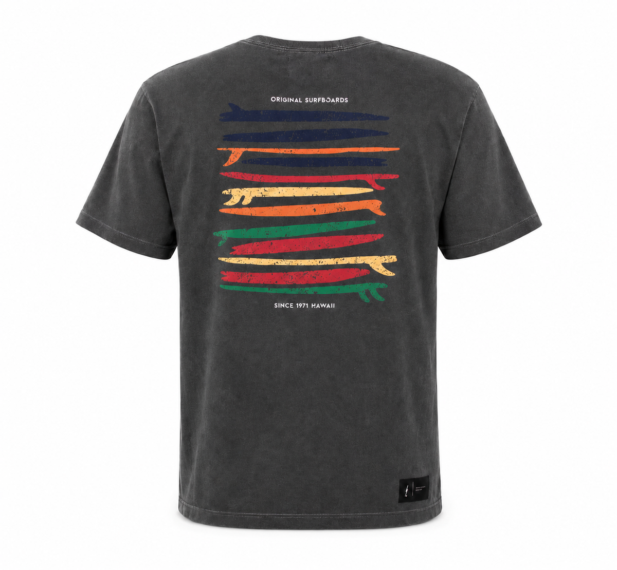 Camiseta Quiver - Cinza