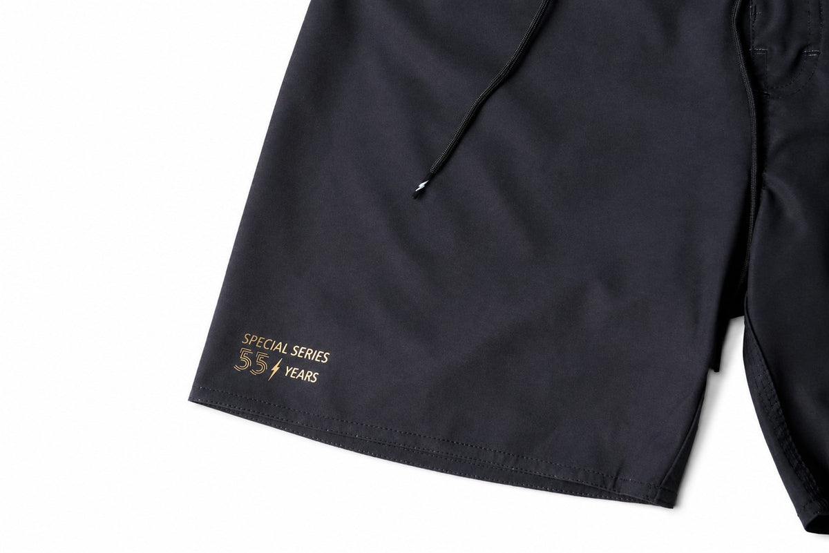 Bermuda de surf 17" Heritage 55 anos - Preto