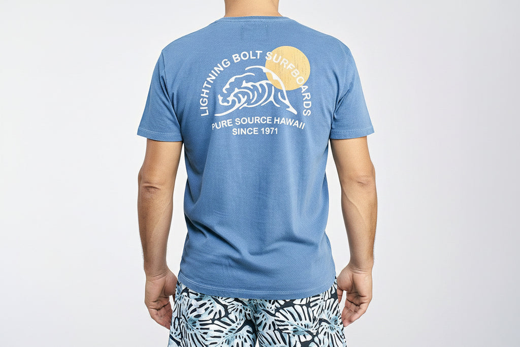 Camiseta Kahaluu - Azul