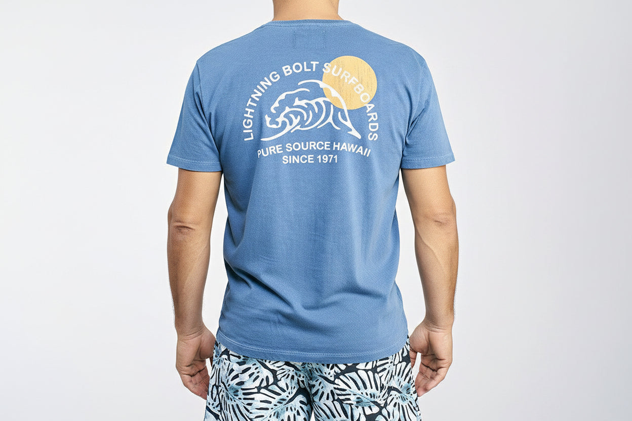 Camiseta Kahaluu - Azul