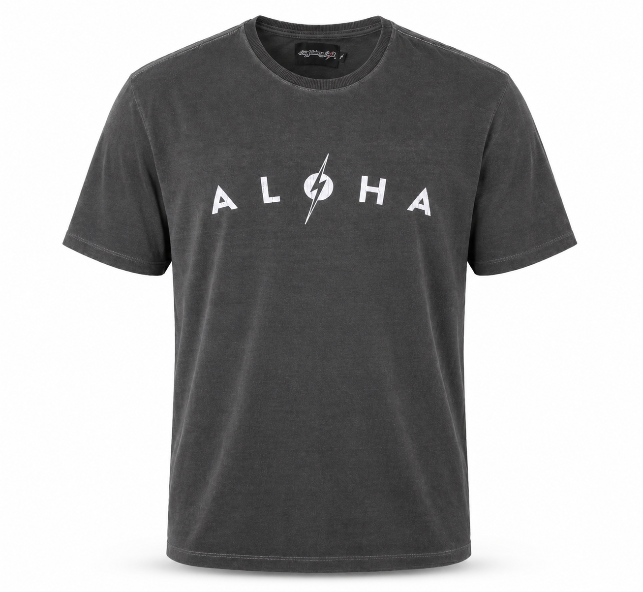 Camiseta Aloha - Cinza