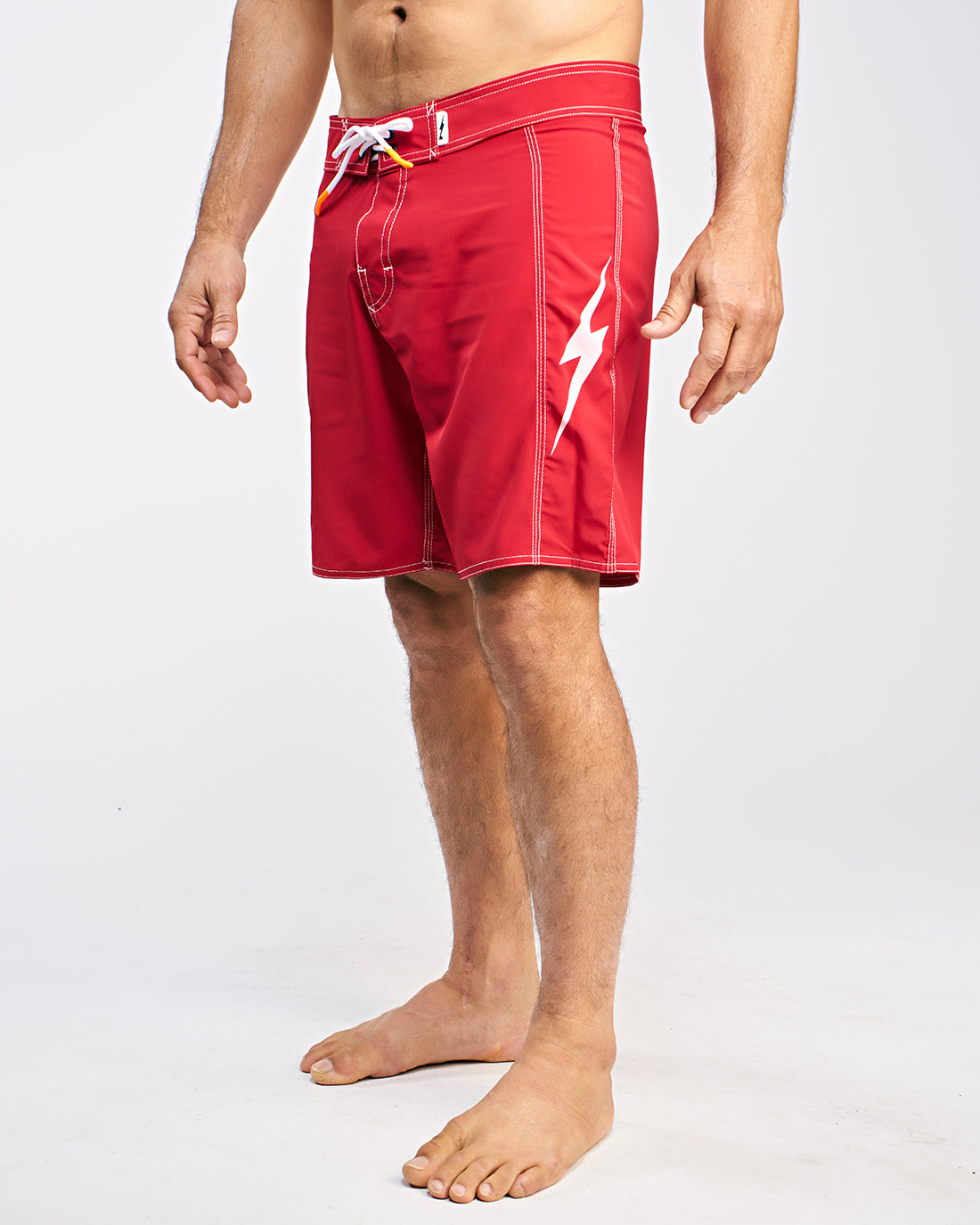 Bermuda de Surf 17" Citron - Vermelho